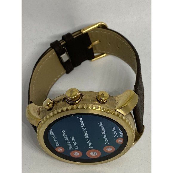 Fossil Gen 3 Authentic Genuine Smart Watch Custom Band FTW4010 LT120
